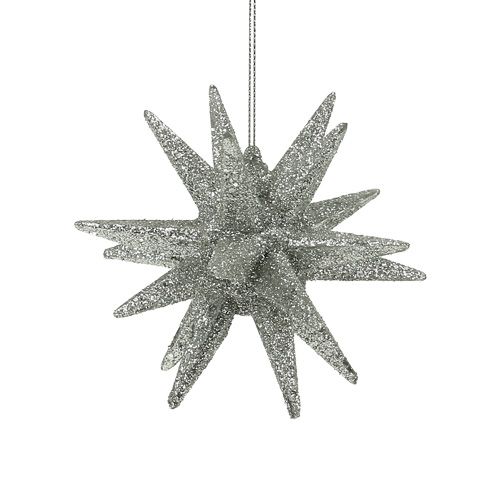 Floristik24 Etoiles au mica champagne 11,5cm 4 pcs