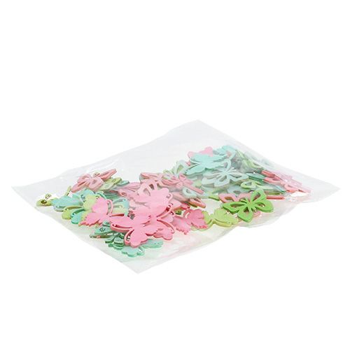 Floristik24 Cadeaux papillons et libellules 4cm 72 pcs