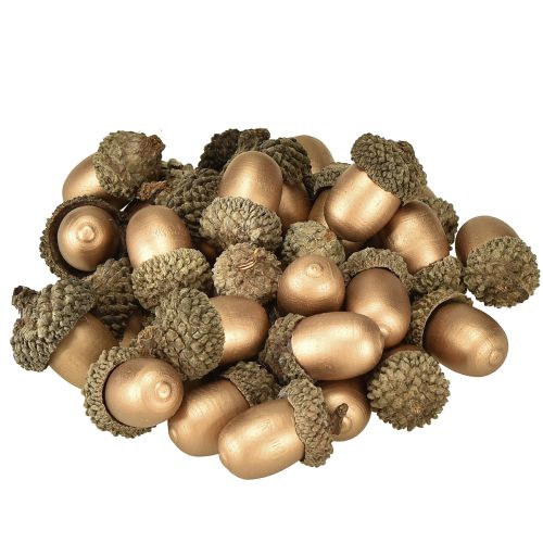 Article Glands de décoration à disperser automne hiver or 3cm 36 pcs