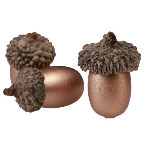 Floristik24 Glands de décoration à disperser automne hiver or 3cm 36 pcs