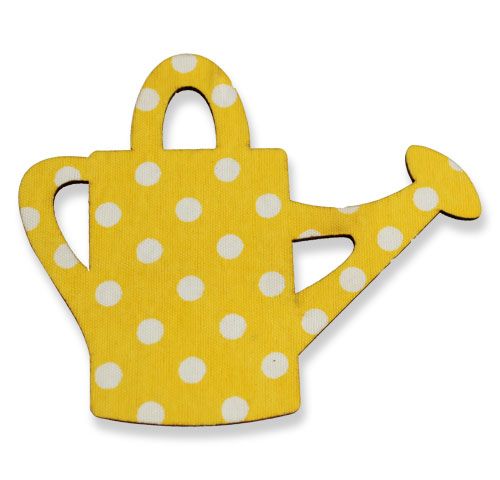 Floristik24 Arrosoir / seau en bois 8cm triés 12pcs