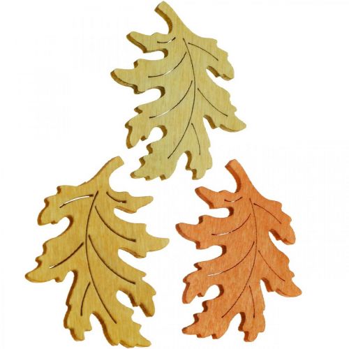 Article Décoration de table automne feuilles d&#39;automne décoration dispersée feuilles 4cm 72 pcs
