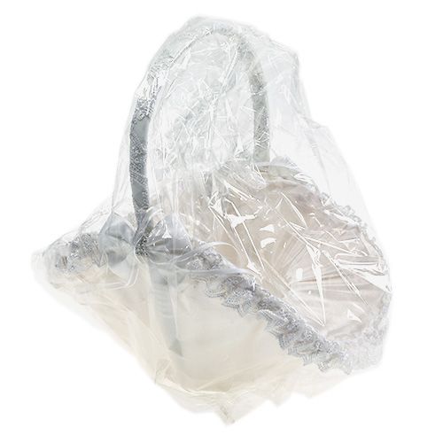 Floristik24 Panier à pétales spécial mariage, blanc 27cm