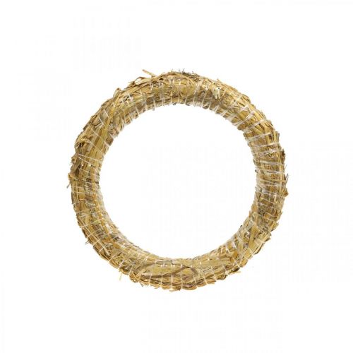 Article Couronne de paille 25/4cm 10 pièces