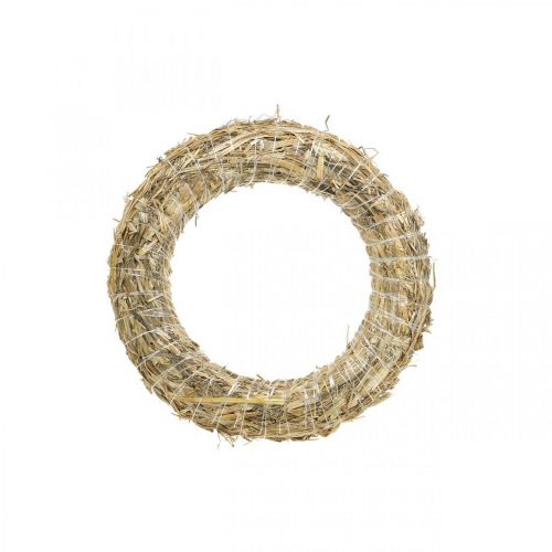 Article Couronne de paille 25/6cm 10 pièces