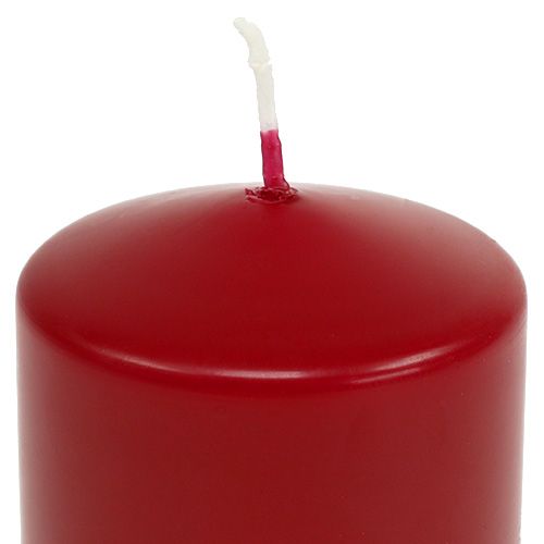 Article Bougie pilier 120/60 vieux rouge 16 pcs