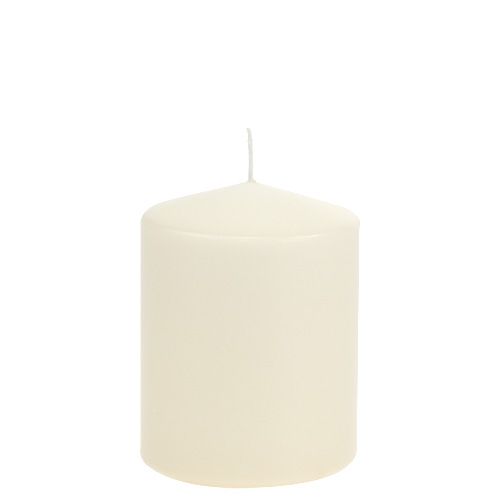 Bougie pilier 130/100 crème 4 pcs