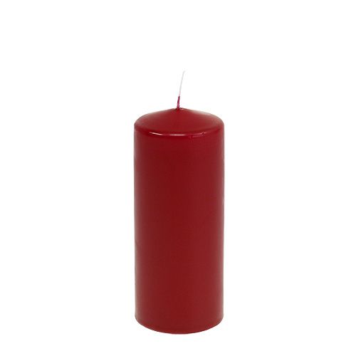 Article Bougie pilier 150/60 vieux rouge 8pcs