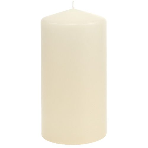Floristik24 Bougie pilier 200/100 crème 4pcs
