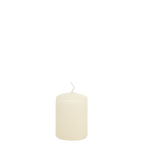 Bougies piliers bougies crème H70mm Ø50mm 12 pcs