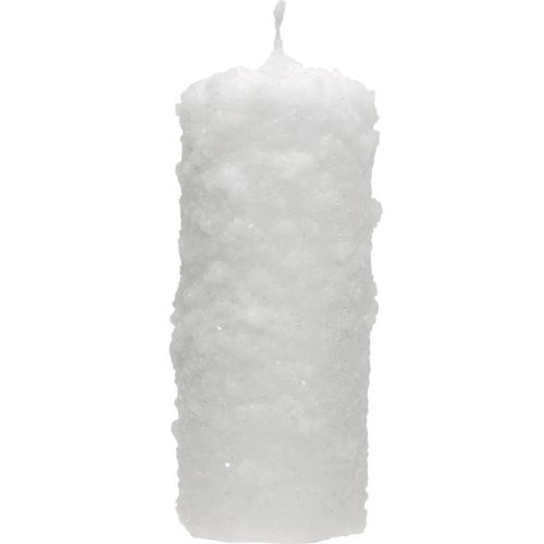 Article Bougies de l&#39;Avent, bougies piliers, bougies boules de neige 150/60mm 4 pcs