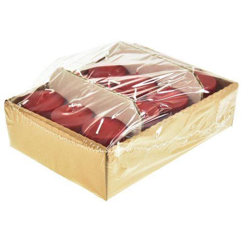 Article Bougies piliers bougies rouges H70mm Ø50mm 12 pcs