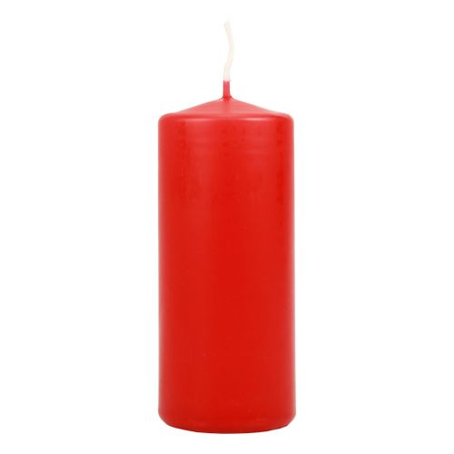 Bougies piliers rouges Bougies de l&#39;Avent bougies rouges 120/50mm 24 pcs