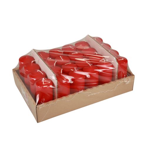 Article Bougies piliers rouges Bougies de l'Avent bougies rouges 120/50mm 24 pcs