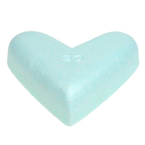 Article Coeur en polystyrène 20cm 2pcs