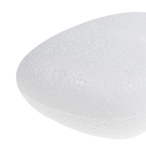 Article Coeur en polystyrène courbé moyen 11cm 2pcs
