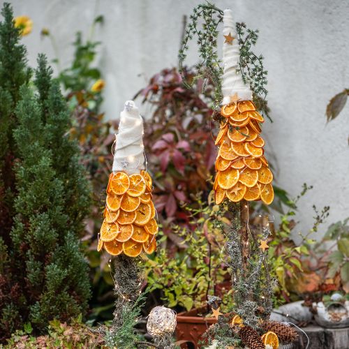 Cônes en polystyrène blanc 26cm x12cm 5 pièces | Floristik24.be