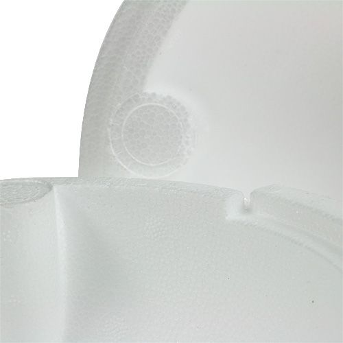 Article Boule en polystyrène Ø20cm blanche 2 pcs