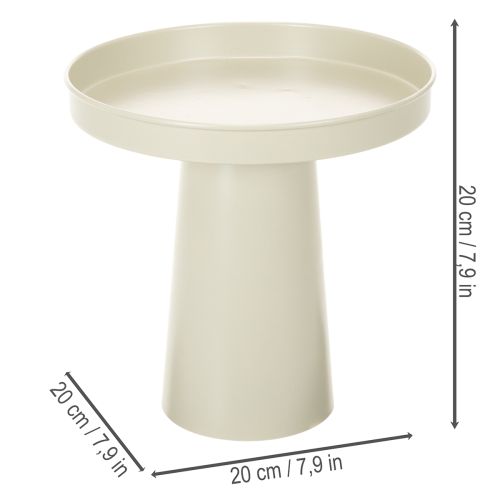 Plateau décoratif pour bougies et figurines, 20 cm | Floristik24.be