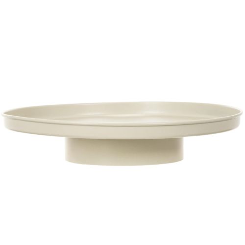 Plateau décoratif en métal de 30 cm, soucoupe pour plantes | Floristik24.be