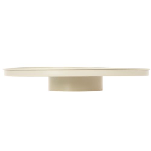 Assiette décorative en métal à motif floral, ronde, 41 cm, présentoir de table | Floristik24.be