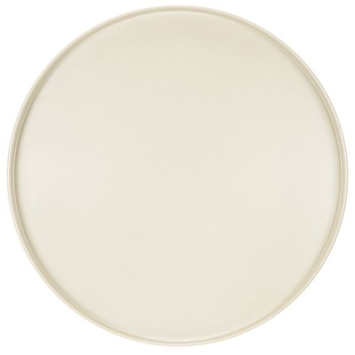 Assiette décorative en métal à motif floral, ronde, 41 cm, présentoir de table | Floristik24.be