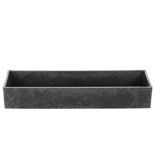 Plateau rectangulaire avec poignées, plateau décoratif pour table, 32 cm | Floristik24.be