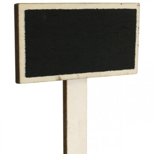 Article Planche en bois à coller, pancarte végétale, planche pour la rentrée, décoration de table pour mariage 9×4.5cm L19.5cm 12pcs