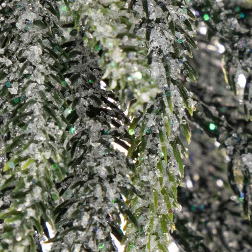 Sapin de Noël artificiel avec socle, givré, décoration hivernale, 90 cm | Floristik24.be