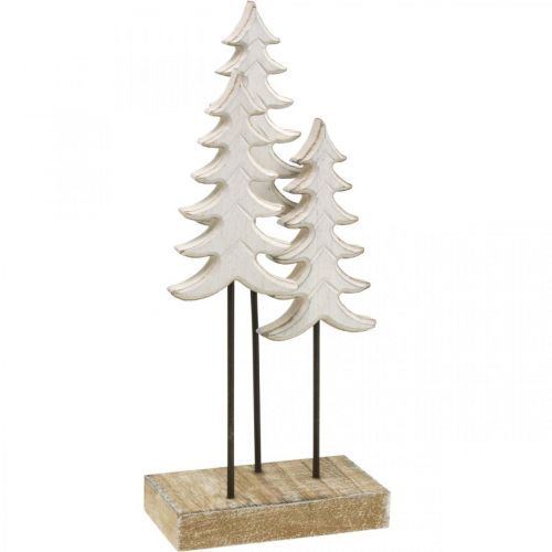 Housse de support de sapin de Noël en bois rustique blanc délavé pour blocs  de rechange pour base de sapin de Noël, décoration de fête, 61 x 61 x 30,5