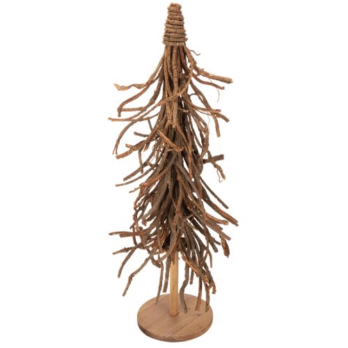 Arbre décoratif en branches de saule sur un socle en bois, 68 cm acheter | Floristik24.be