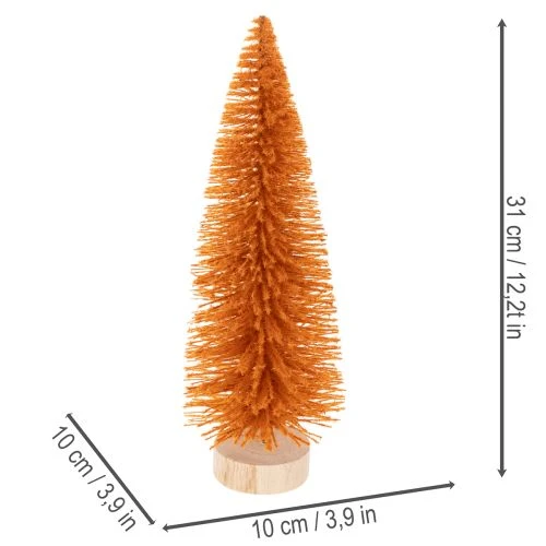Sapin de Noël artificiel, sapin décoratif pour table, 31 cm, lot de 3 | Floristik24.be