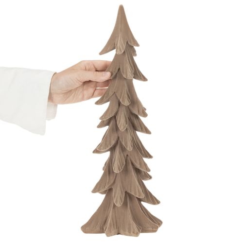 Petit sapin de Noël décoratif floqué, décoration de table, 44 cm | Floristik24.be