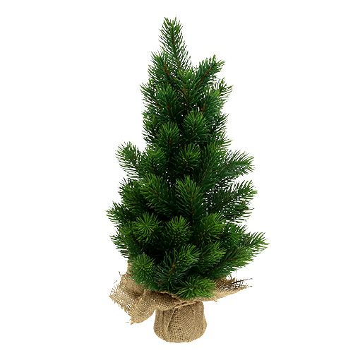 Floristik24 Sapin de Noël dans un sac en jute 47cm