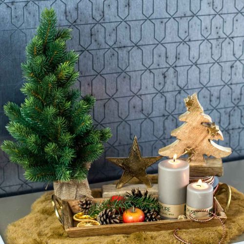 Floristik24 Sapin de Noël dans un sac en jute 47cm