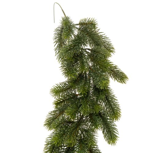 Guirlande de sapin artificiel verte, pour décoration festive, 180 cm
