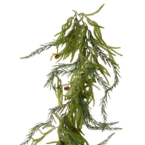 Guirlande artificielle de branches de pin avec pommes de pin pour décoration de l'Avent, 218 cm acheter | Floristik24.be