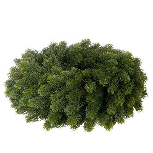 Couronne de branches de sapin artificielles, verte, ronde, 50 cm | Floristik24.be