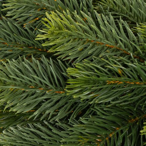 Couronne de branches de sapin artificielles, verte, ronde, 50 cm | Floristik24.be