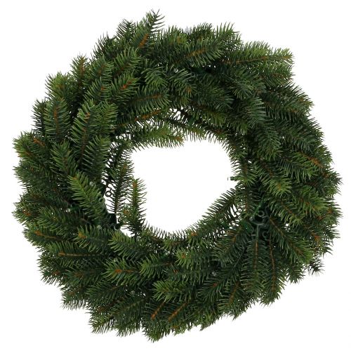 Guirlande lumineuse LED verte Ø40cm 49L