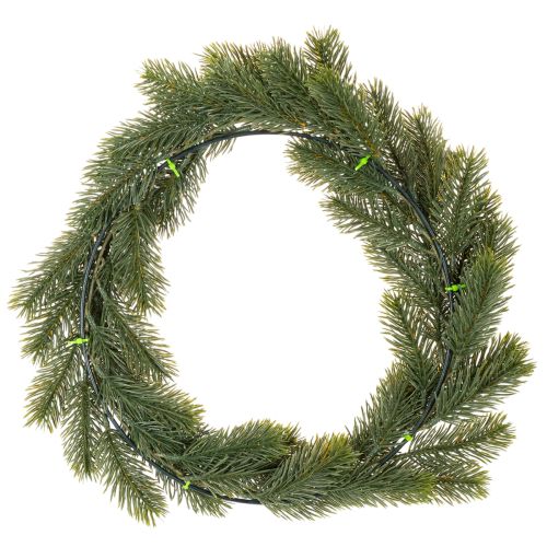 Couronne artificielle de sapin vert pour décoration de porte, 35 cm | Floristik24.be