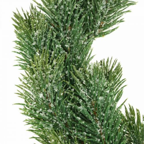 Article Couronne de sapin artificielle couronne de l'Avent verte, glacée Ø35cm