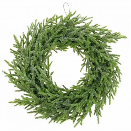 Floristik24 Couronne de sapin Ø30cm vert