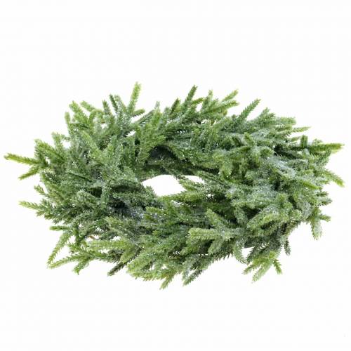 Floristik24 Couronne de sapin Ø30cm vert