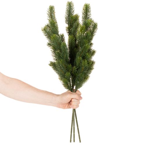 Branche de sapin artificielle, branche décorative, artificielle pour décoration de Noël, 65 cm, lot de 3 | Floristik24.be