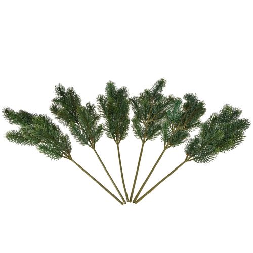 Article Branche de sapin vert 50cm 6 pcs