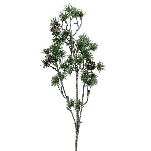 Floristik24 Branche de sapin blanchie à la chaux vert 46cm