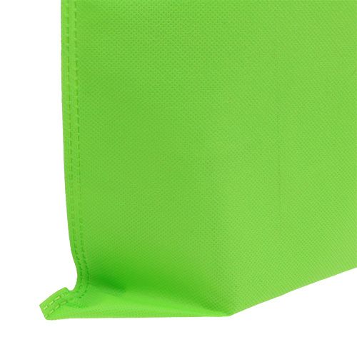 Floristik24 Sac vert en polaire 37,5cm x 46cm 24pcs
