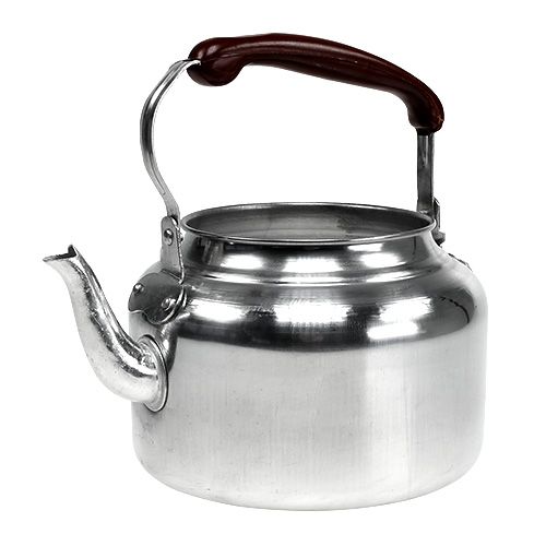 Floristik24 Pot décoratif théière vintage métal Ø19cm H15cm