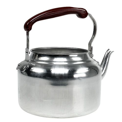 Article Pot décoratif théière vintage métal Ø19cm H15cm
